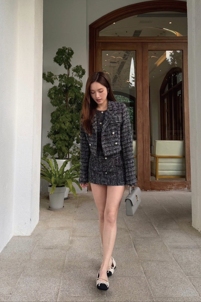 Creative dreamers tweed dress