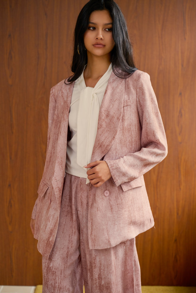 Gold coast tie dye blazer