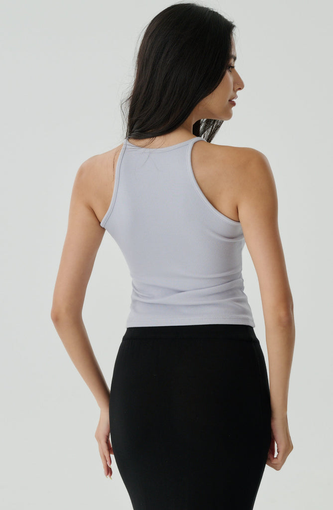 Sporty and chic bra top in baby blue