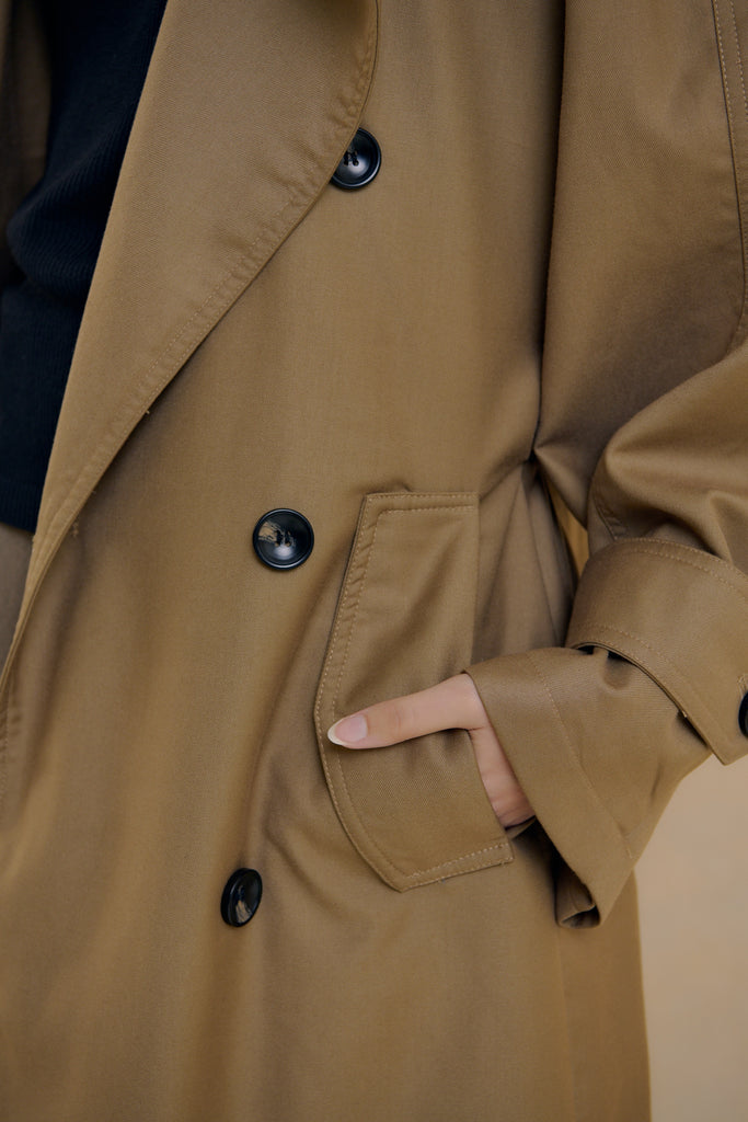 Venice lady trench coat