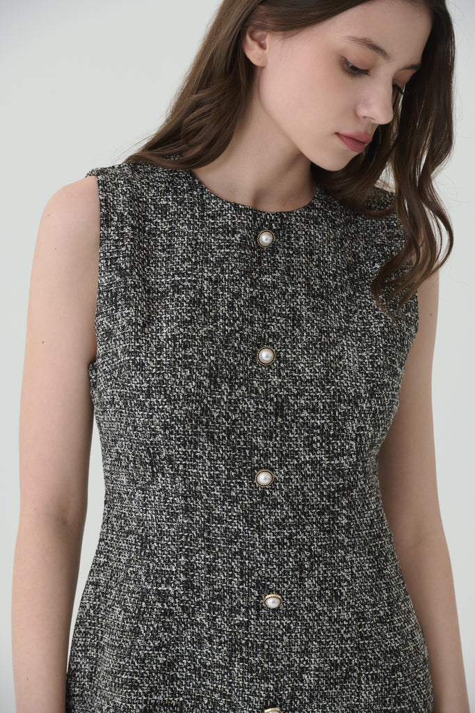 Creative dreamers tweed dress