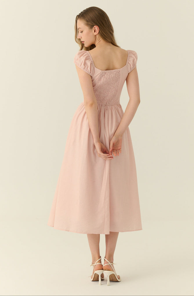 Cinerella corset lining maxi dress