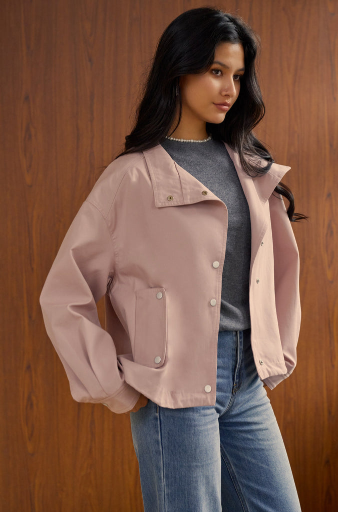 Pearl necklace knit top