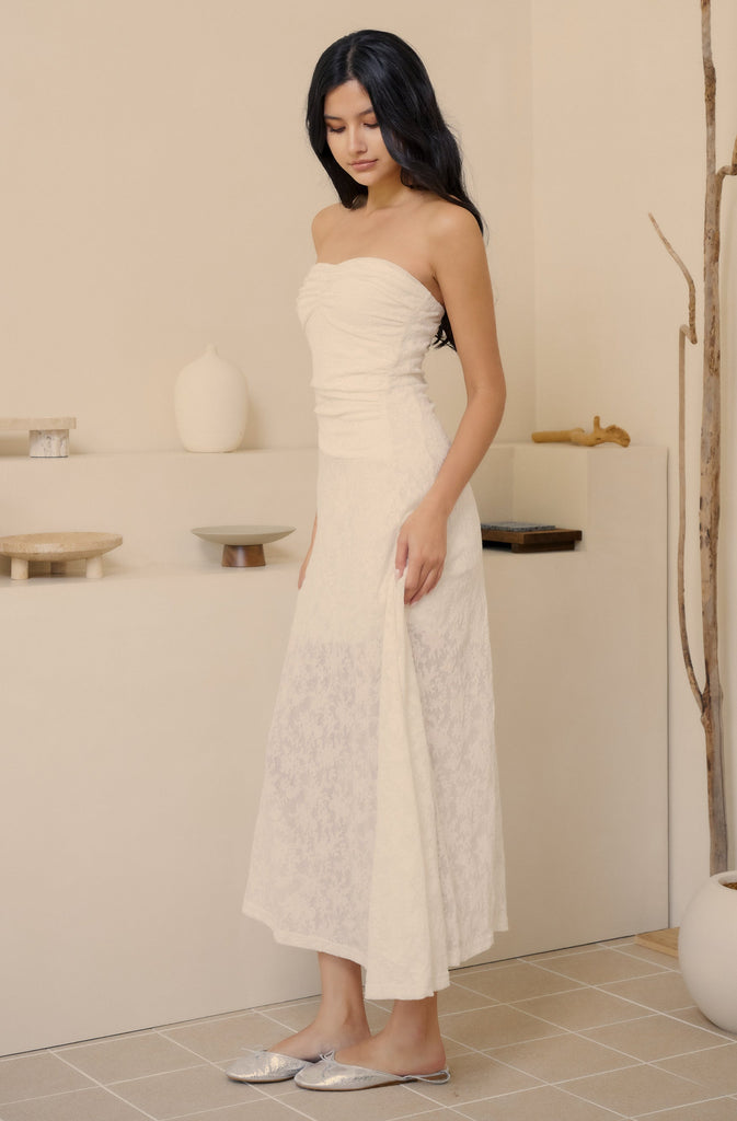 French garden lace dress