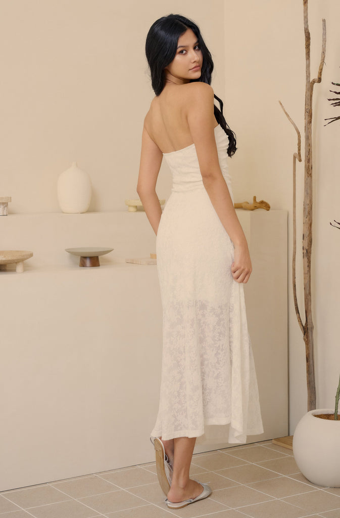 French garden lace dress