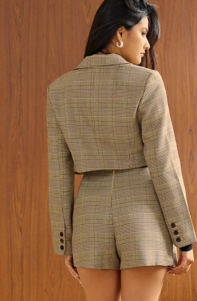 Classic Form Plaid skort