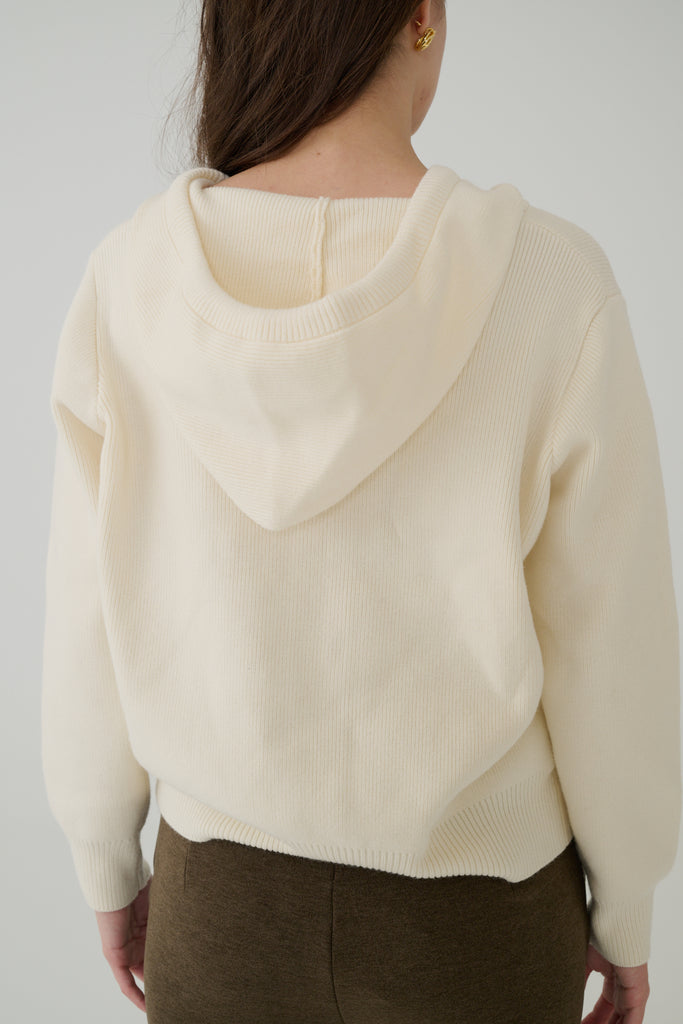 Pretty please knit hoodie