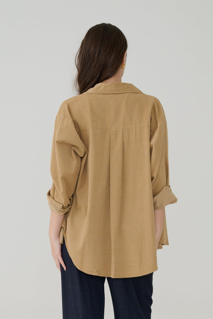 Warm Terre Linen Shirt