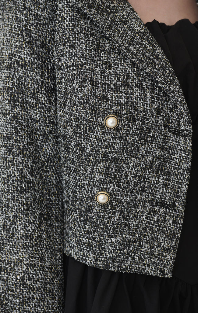 Cherished forever tweed jacket