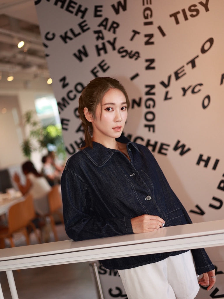 Effortless Denim Top