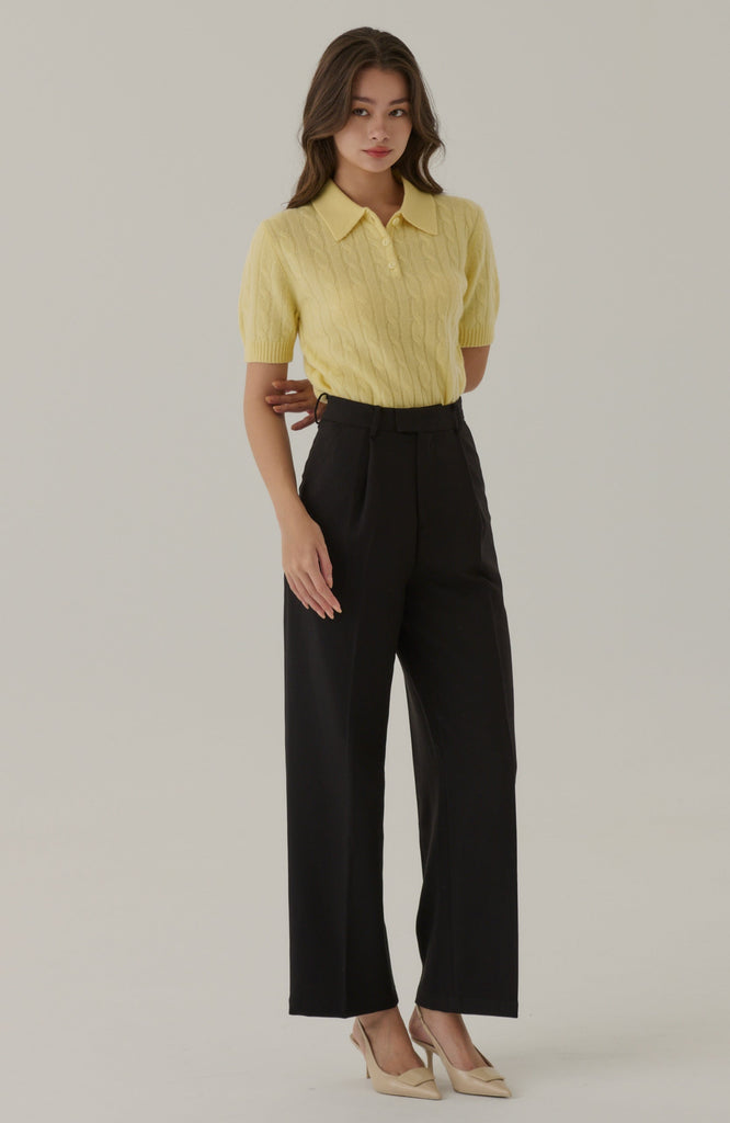 Get off work wide-leg pants