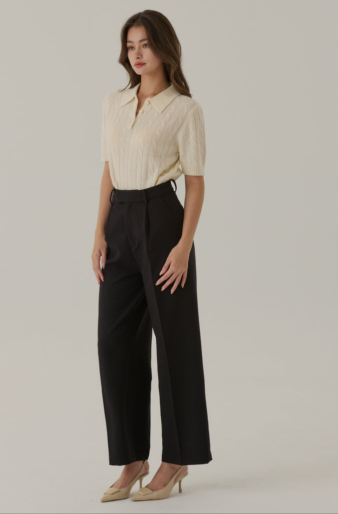Get off work wide-leg pants