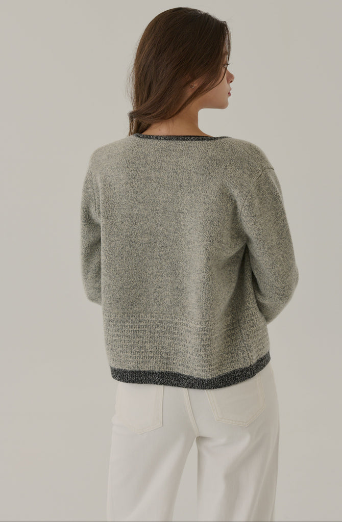 Smart casual knit jacket