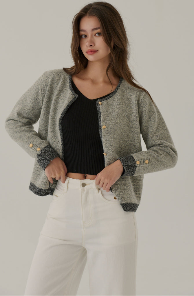 Smart casual knit jacket