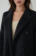 Black Heritage Wool Coat