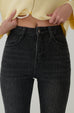 Jingle Bell Flared Jeans in Black
