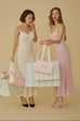 Special made floral elastic lace maxi dress in pink