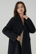Black Heritage Wool Coat