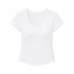 Crew neck Tencel elastic bra Tee