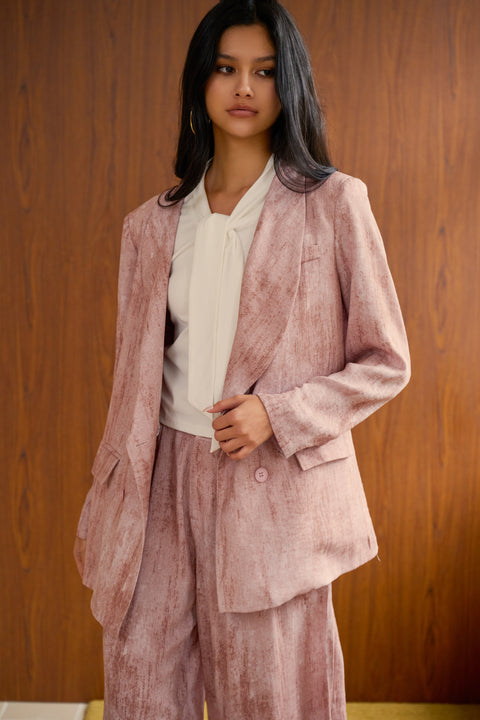 Gold coast tie dye blazer