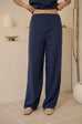 Confidence in you linen set in blue