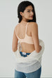 Invisible supportive bra in skin