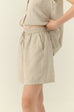 The riviera linen sleeveless set