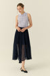 Golden hour knit top in blue