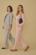 Élune classic wide leg pants in grey