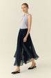 Golden hour knit top in blue
