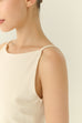 Café de minuit midi dress in white