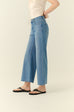 California sunset flare elastic jeans in blue