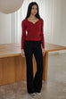 Never let me go knit top