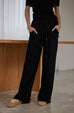 Airport outfit elastic set in Black