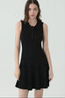 Soft drape knit dress