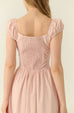 Cinerella corset lining maxi dress