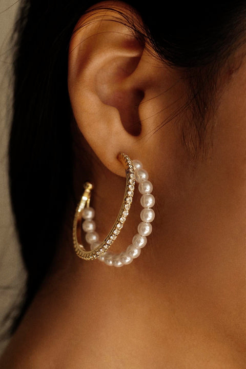 Late Night Feels Pearl Earrings