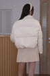 Rising success goose down puffer jacket in white