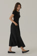 Take it further elastic dress in black