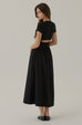 Take it further elastic dress in black