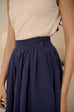 False alarm linen skirt in navy
