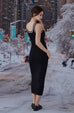 Xmas knit maxi bra Dress