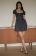 Under the Tuscan sun dress in navy