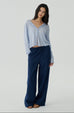 Toxic love cardigan in blue