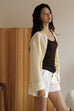 Dopamine linen shirt in Yellow/Pink