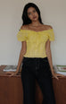 Casey puff sleeve top