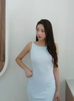 By Abby Cindy Dress in blue/brown/black
